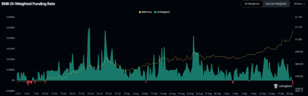 BNB обновил АТН, но теперь цене угрожает коррекция0
