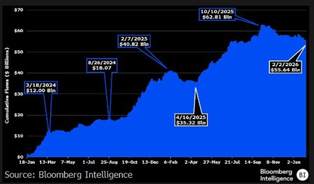Объем активов в спотовых биткоин-ETF из США сократился на 100 300 BTC2