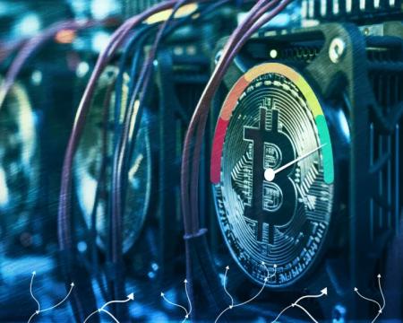 Сложность майнинга биткоина упала на 3,34%0